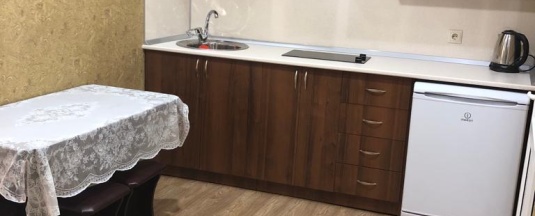 3-местная комната стандарт с кухней №4 в Апарт