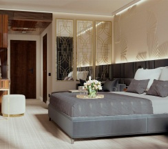 Номер стандарт с 2 односпальными кроватями (низкий этаж) в Marine Garden Sochi Hotels and SPA by Zont Hotel Group