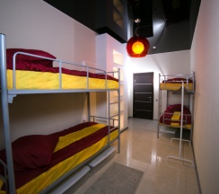 Кровать в общем номере (мужской номер) в Хостелы рус Коломенская