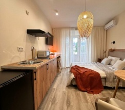 Студия №43 с балконом – уют и комфорт в самом сердце Махачкалы! в Как дома 05