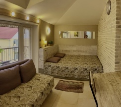 (31)Студия с мансардной крышей и террасой в Loft