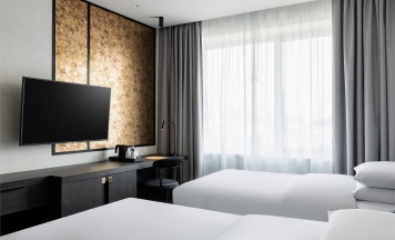 Номер стандарт с 2 односпальными кроватями в Hyatt Place Ekaterinburg