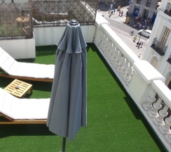 Двухместный номер Terrace Arenal Street 2 отдельные кровати в Hotel Moderno
