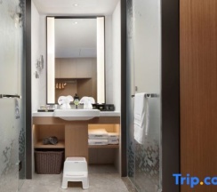 Двухместный семейный номер Standard двуспальная кровать в Hampton by Hilton Shaoxing Ying'enmen