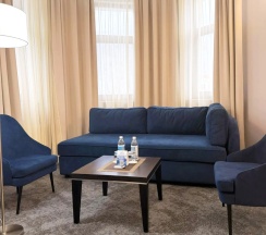 Полулюкс с видом на реку и на горы в Фристайл Роза Хутор