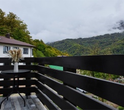 Апартамент комфорт панорамный двухместный с кухней и балконом в Панорама Гор