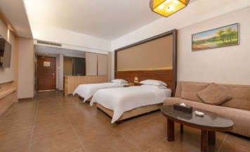 Двухместный номер Deluxe с видом на сад 2 отдельные кровати в Dreamland Resort