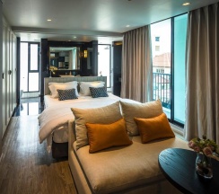 Двухместный номер Deluxe двуспальная кровать в Apartelle Jatujak Hotel