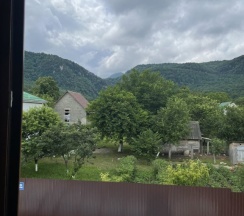 Коттедж с красивым видом из окна в Удача