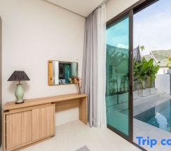 Вилла в Вилла Plunge Modern 2-Bedroom with Private Pool
