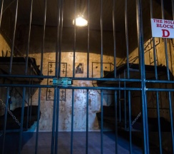 Кровать в общем номере в Alcatraz Jail-Hostel