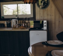 Семейный коттедж с красивым видом из окна в Саянский Марал Аршан