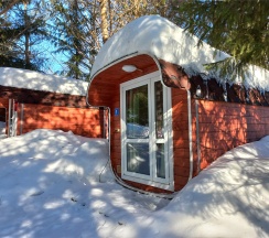 Домик кубо-бочка (семейный) в GreenCamping