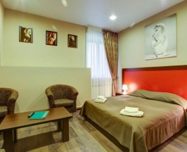 Номер стандарт улучшенный с 1 двуспальной кроватью в Отдых