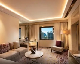 Двухместный полулюкс двуспальная кровать в Kempinski Hotel Beijing Yansha Center