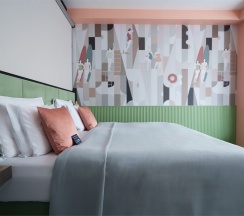 Креативный люкс с двуспальной кроватью в Vasilievsky hotel