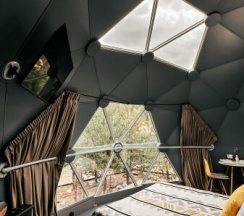 Купол №2 Синий в Barkwood