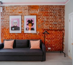 Апартаменты "Rose" с ванной в Сhо