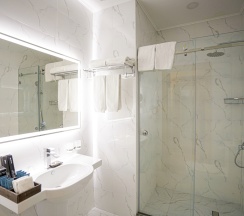 Двухместный номер Standard с видом на город двуспальная кровать в Отель Milan Hotel Tashkent