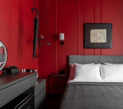 Двухместный номер Superior (двуспальная кровать) в Апартаменты Red room в NikolaevBuilding