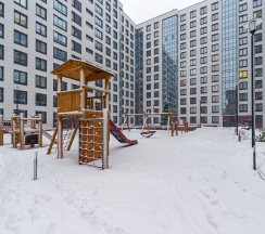Квартира в Апартаменты на Манчестерская ул., д.3 , корп.2, 1 подъезд