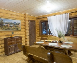 Дом у пруда с баней в Охотничьи сезоны