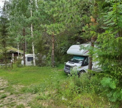 Парковочное место под автодом+проживание в GreenCamping
