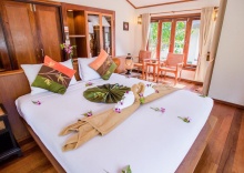 Двухместная вилла Standard beachfront двуспальная кровать в Koh Mook Sivalai Beach Resort