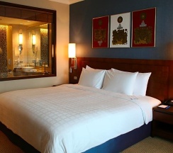 Двухместный номер двуспальная кровать в Отель Hyatt Regency Bangkok Suvarnabhumi Airport