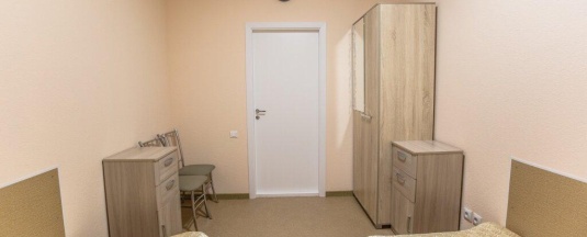 Кровать в 2-местном общем номере в LOFT