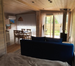 Дом с террасой в Тихая дача