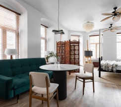 Апартаменты люкс с 1 двуспальной кроватью в Dostoevsky Apartments (Апартаменты Достоевского)