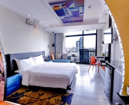 Двухместный номер Deluxe двуспальная кровать в Siam@Siam Design Hotel Pattaya