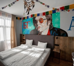 2-местный номер в блоке с балконом и видом на горы в Ays Design Hotel