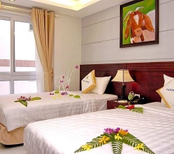 Двухместный номер Deluxe 2 отдельные кровати в Nam Hung Hotel