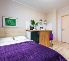 Апартаменты для двоих на Степана Разина 2 на 3 этаже (27Б) в Степаненков