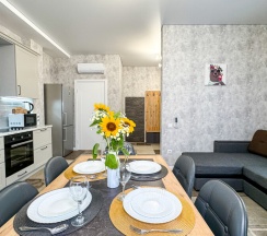 Дом 110кв.м. с 3 спальнями, кухней гостиной и 2 санузлами, вмещает до 9 человек в Villa Harizma