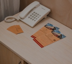 Двухместный номер с двухспальной кроватью (DOUBLE) в Парк Культуры