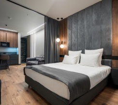 BLACK Апартаменты (люкс) в Pushkin Apartments