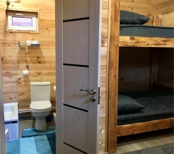 Шале 2. Четырёхместный номер комфорт с видом на лес в Белый волк