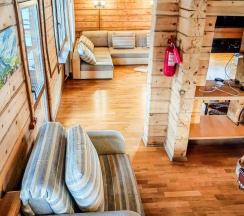 Дом с мангальной зоной в Дом на Телецком