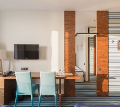 Двухместный стандарт с видом на горы TWIN / Standard double room with mountain view TWIN в Lavicon Apart Nebug