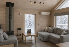 Коттедж Scandi house в Лахденпохья