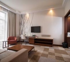 Номер Suite с 2 односпальными кроватями в Новотель Фит Красная Поляна