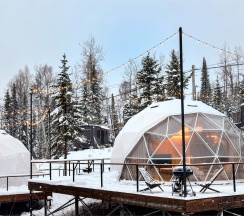 Купольный дом «NEON» на 4 гостя в Harmonia