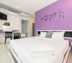 Двухместный номер Standard с балконом двуспальная кровать в Slowlife Beach - Hostel