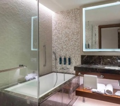 Двухместный номер Guest с балконом и с видом на море (2 отдельные кровати) в Hilton Batumi