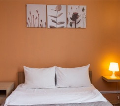 Стандартный номер с одной большой кроватью в Ям