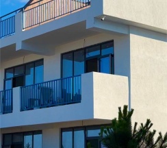 Двухуровневый Люкс RODOS с видом на море в Santorini Family Club