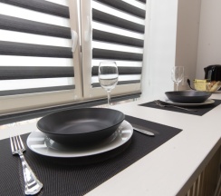 студия стандарт с видом на город  и ванной для 1-2 гостей (центр, ул. Сакко, 24, "Vivaldi"), 914 в Viva aparts